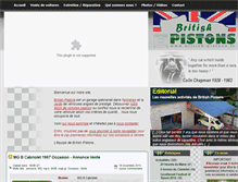 Tablet Screenshot of british-pistons.fr